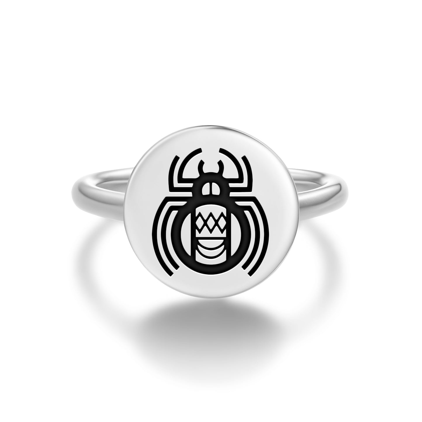 Kokyangwuti Hopi Symbols Adjustable Open Ring