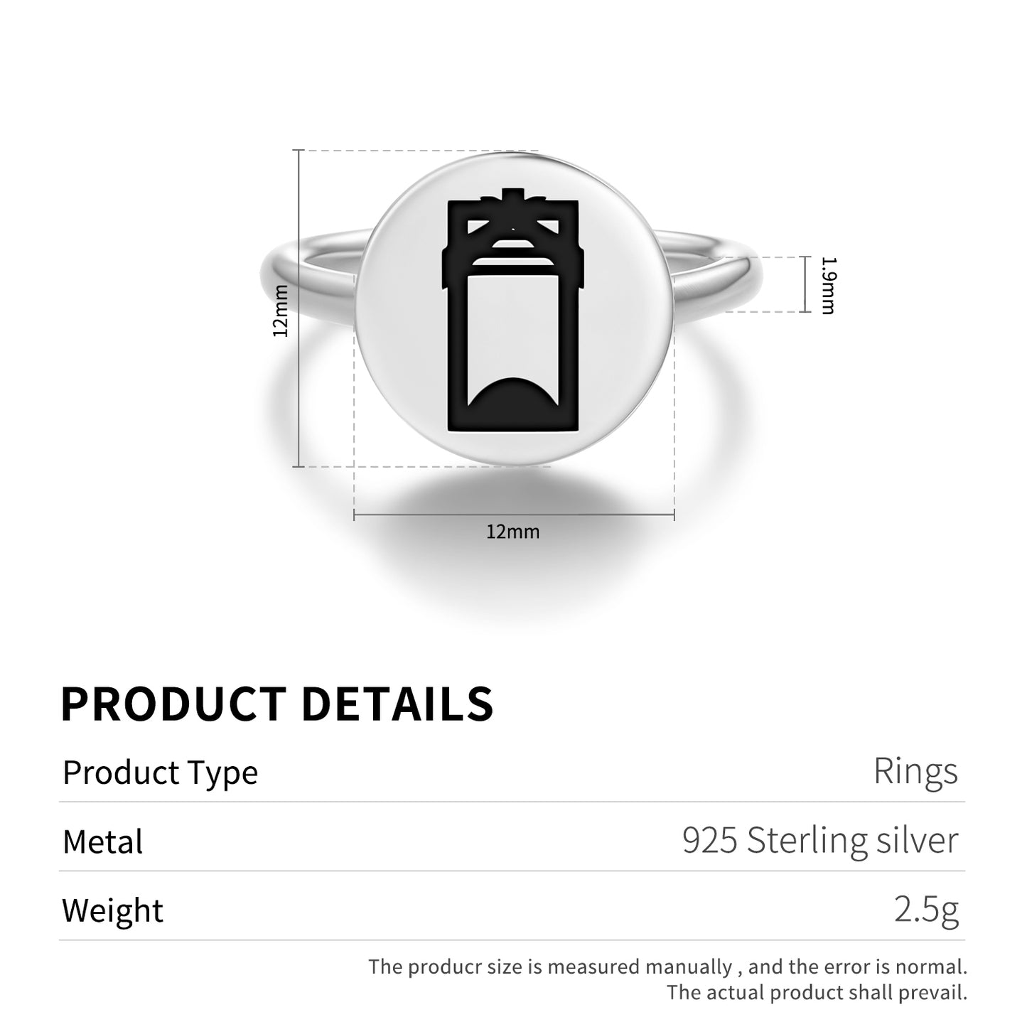 Toki Adze Maori Symbols Adjustable Open Ring