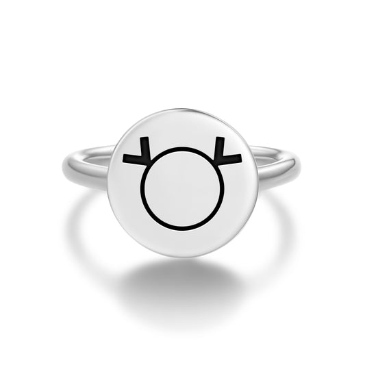 Inner Voice Native Rock Art Symbols Adjustable Open Ring