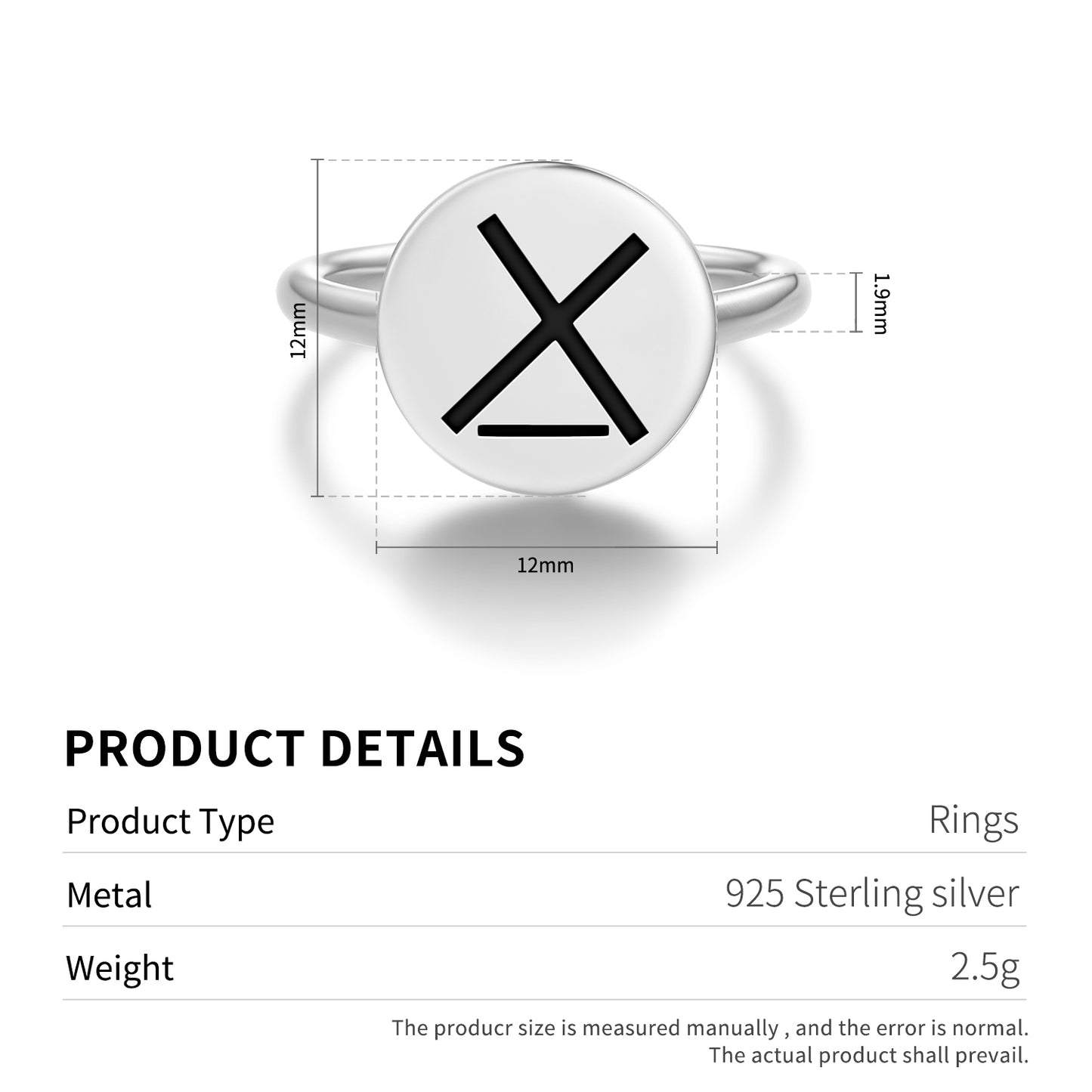 Wise Influence Native Rock Art Symbols Adjustable Open Ring