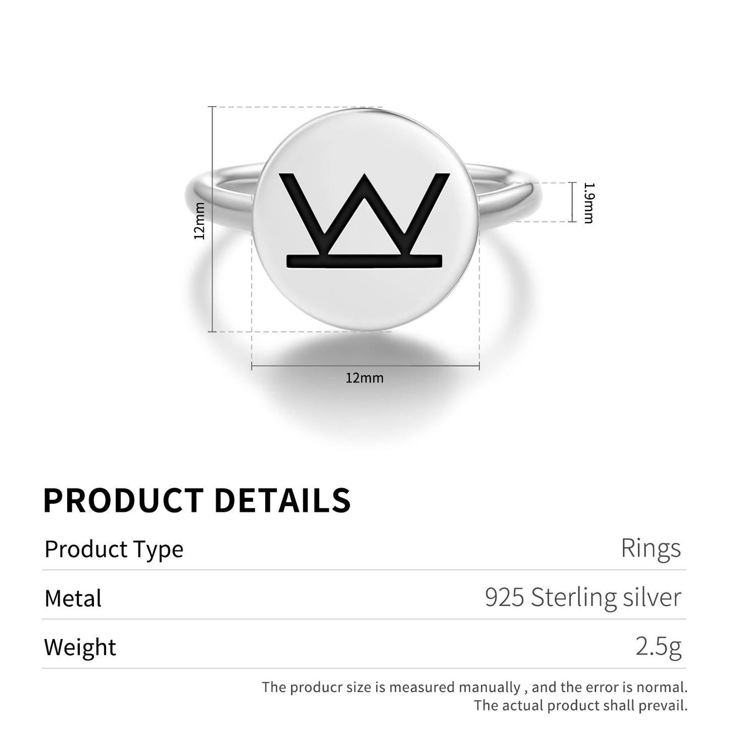 Knowledge Power Native Rock Art Symbols Adjustable Open Ring