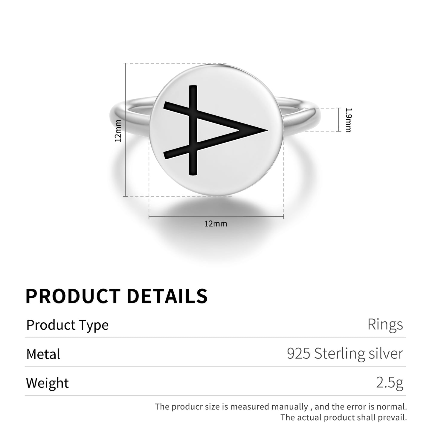 Time to Change Native Rock Art Symbols Adjustable Open Ring