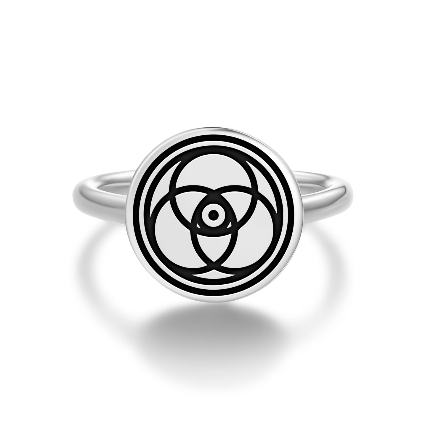 Liddington Castle Crop Circles Symbols Adjustable Open Ring