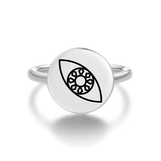 Marden Crop Circles Symbols Adjustable Open Ring