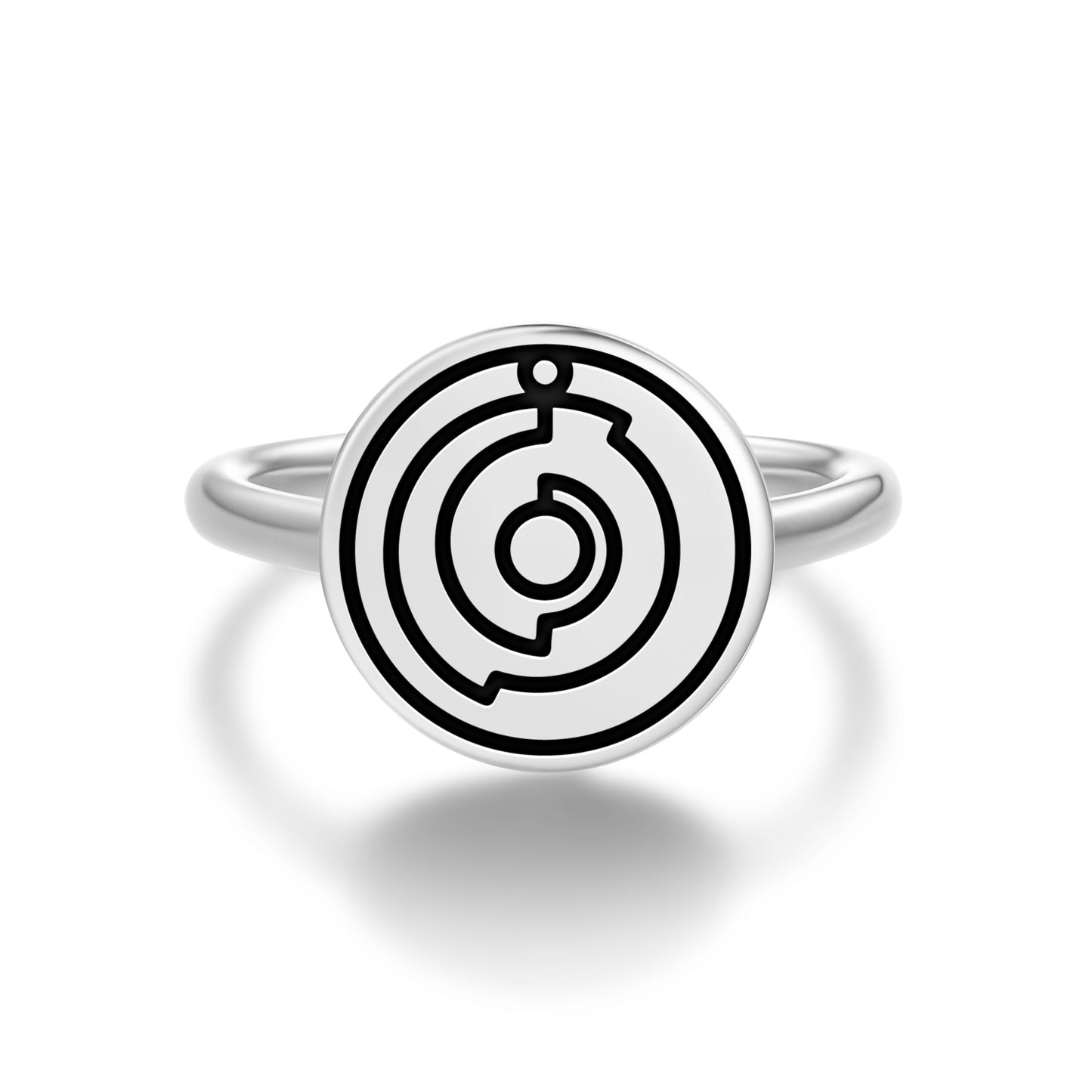 Pi Crop Circles Crop Circles Symbols Adjustable Open Ring