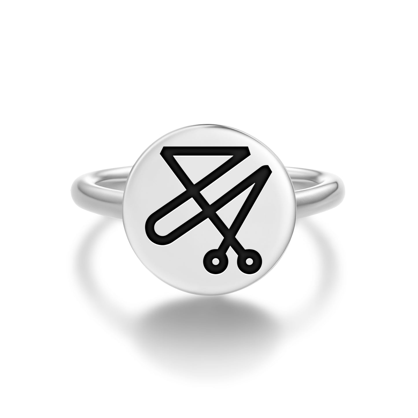 DAMABIAH Angels Symbols Adjustable Open Ring