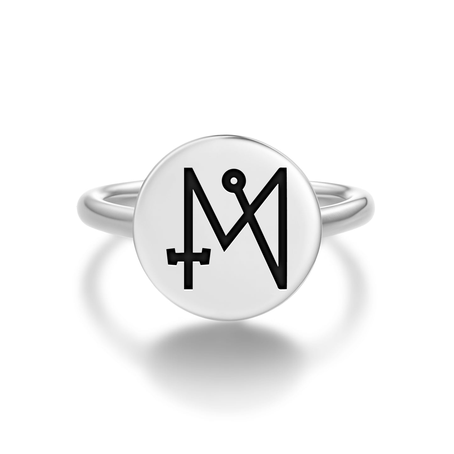 IMAMIAH Angels Symbols Adjustable Open Ring