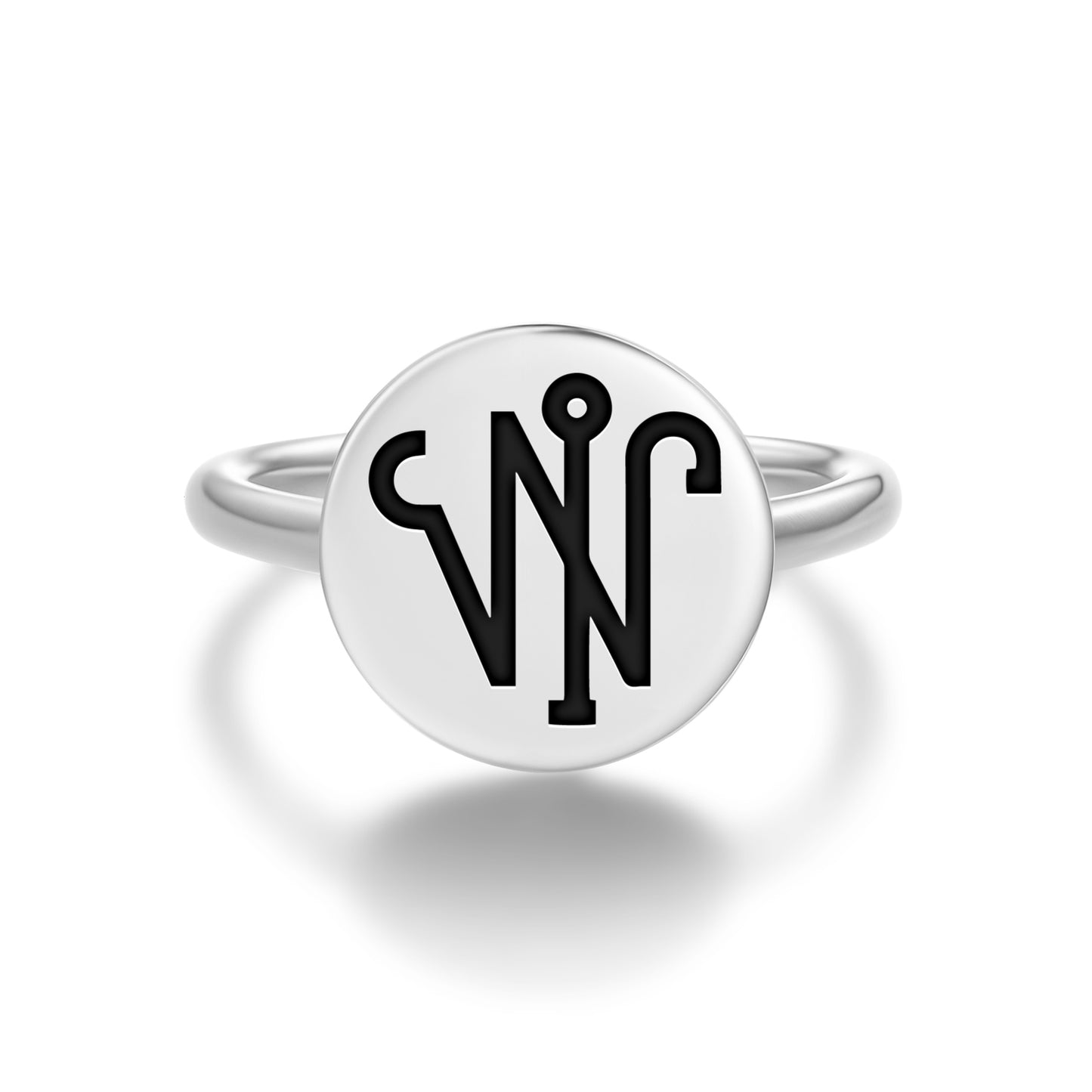ASALIAH Angels Symbols Adjustable Open Ring
