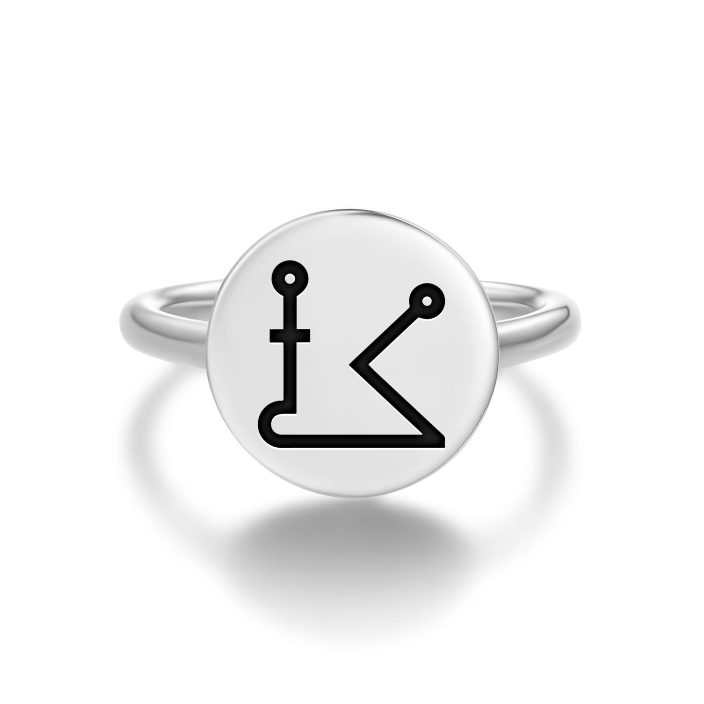 VASARIAH Angels Symbols Adjustable Open Ring