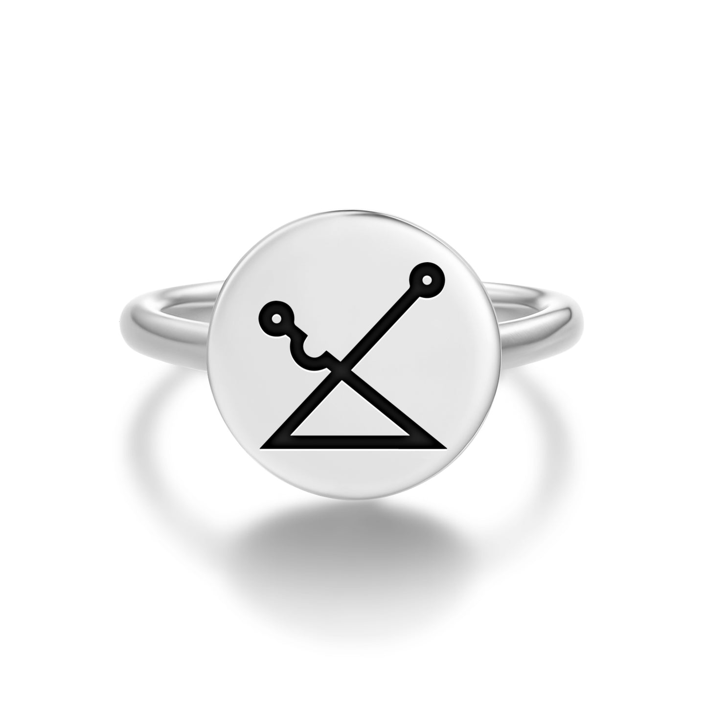 HAAIAH Angels Symbols Adjustable Open Ring