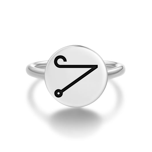 NELCHAEL Angels Symbols Adjustable Open Ring
