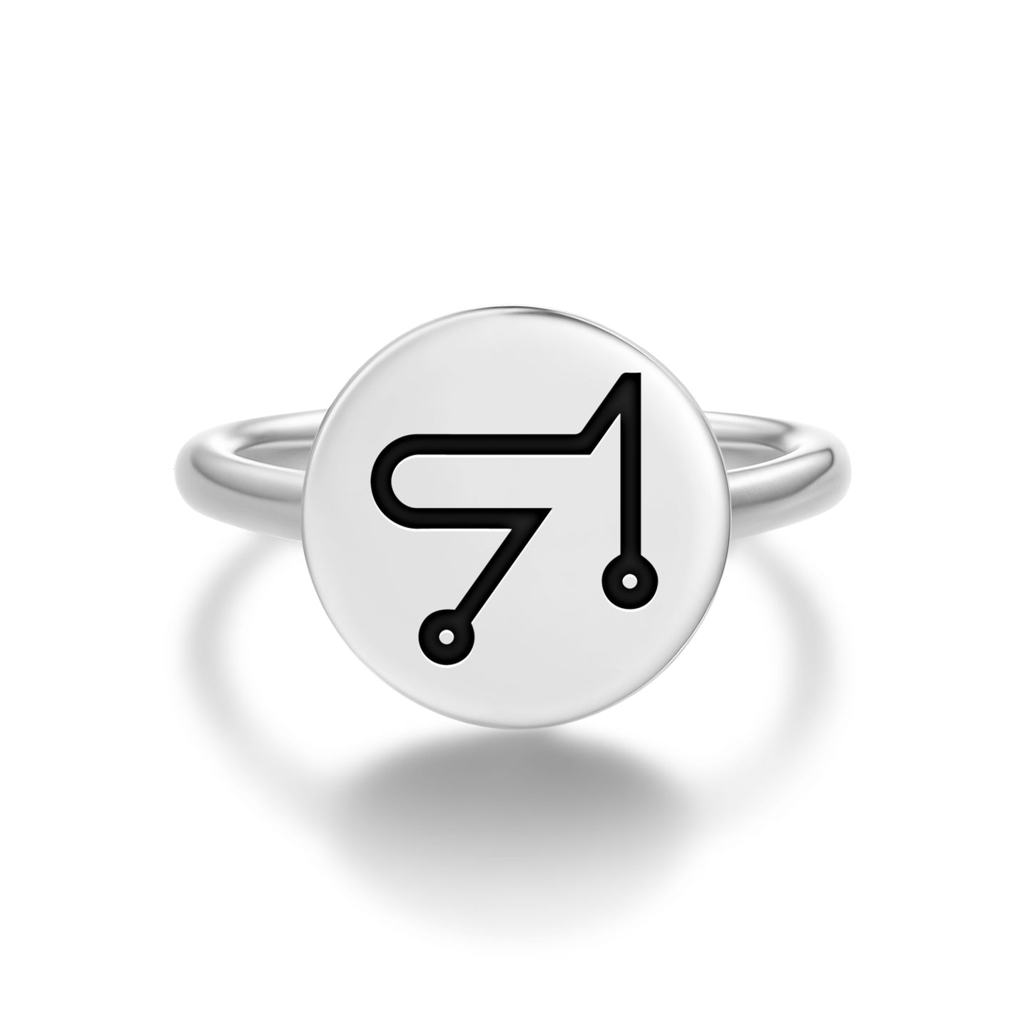PAHALIAH Angels Symbols Adjustable Open Ring