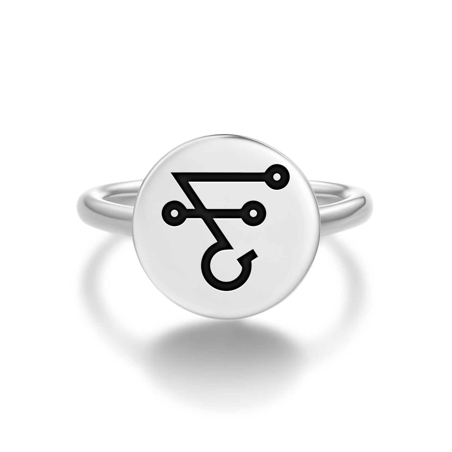 ALADIAH Angels Symbols Adjustable Open Ring