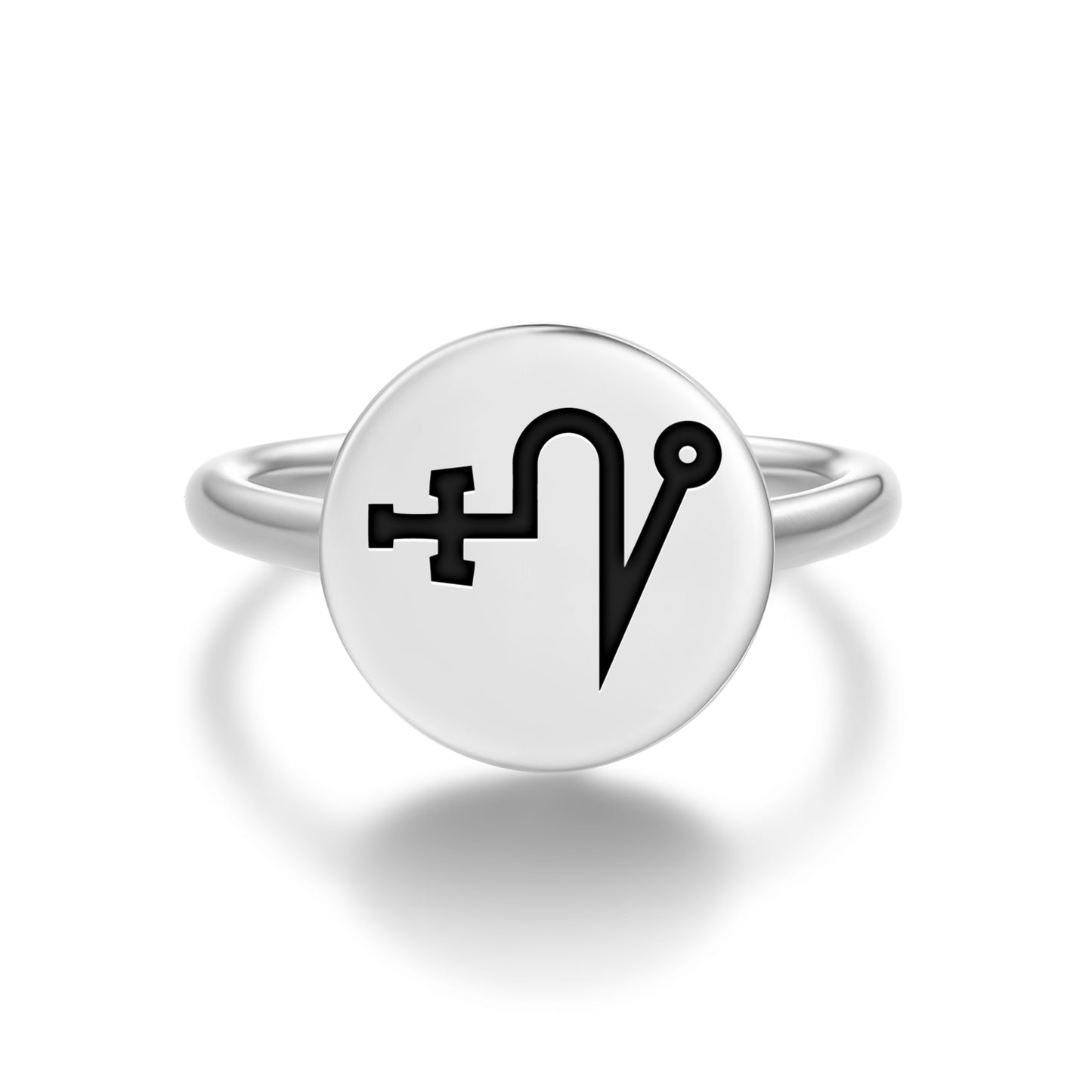 HAHAIAH Angels Symbols Adjustable Open Ring