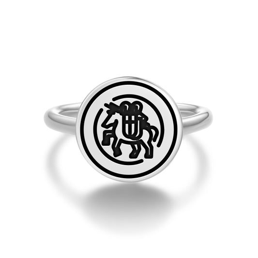 Knight Templar Seal Templar Symbols Adjustable Open Ring