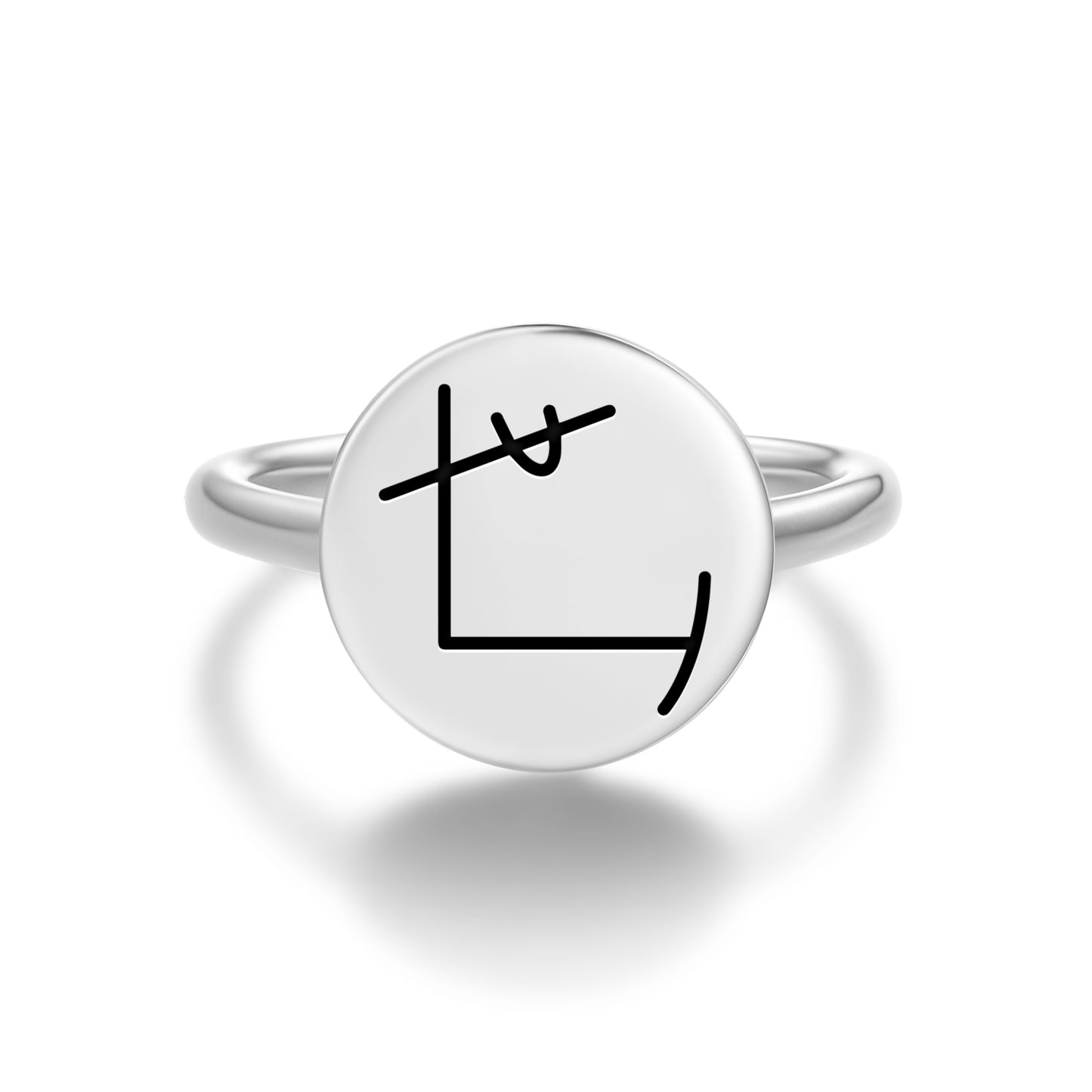 YOSHI TE Reiki Symbols Adjustable Open Ring