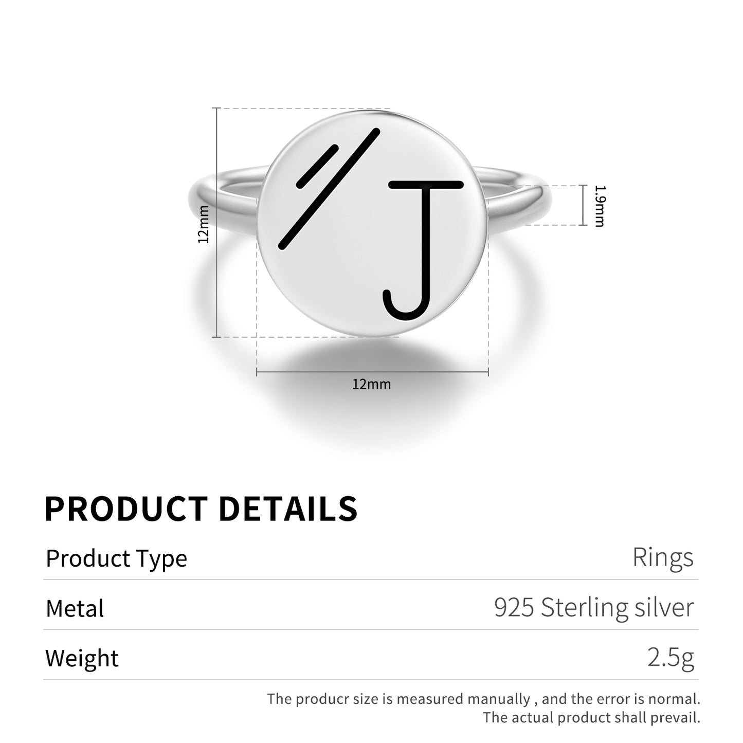 MI CHI KA RO Reiki Symbols Adjustable Open Ring