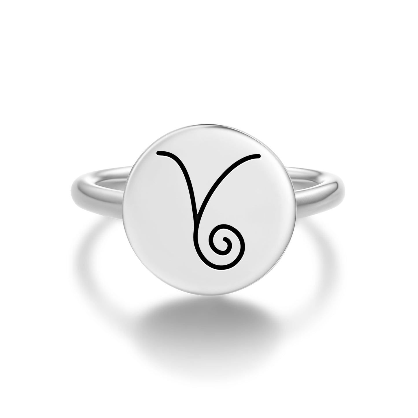 DUMO Reiki Symbols Adjustable Open Ring