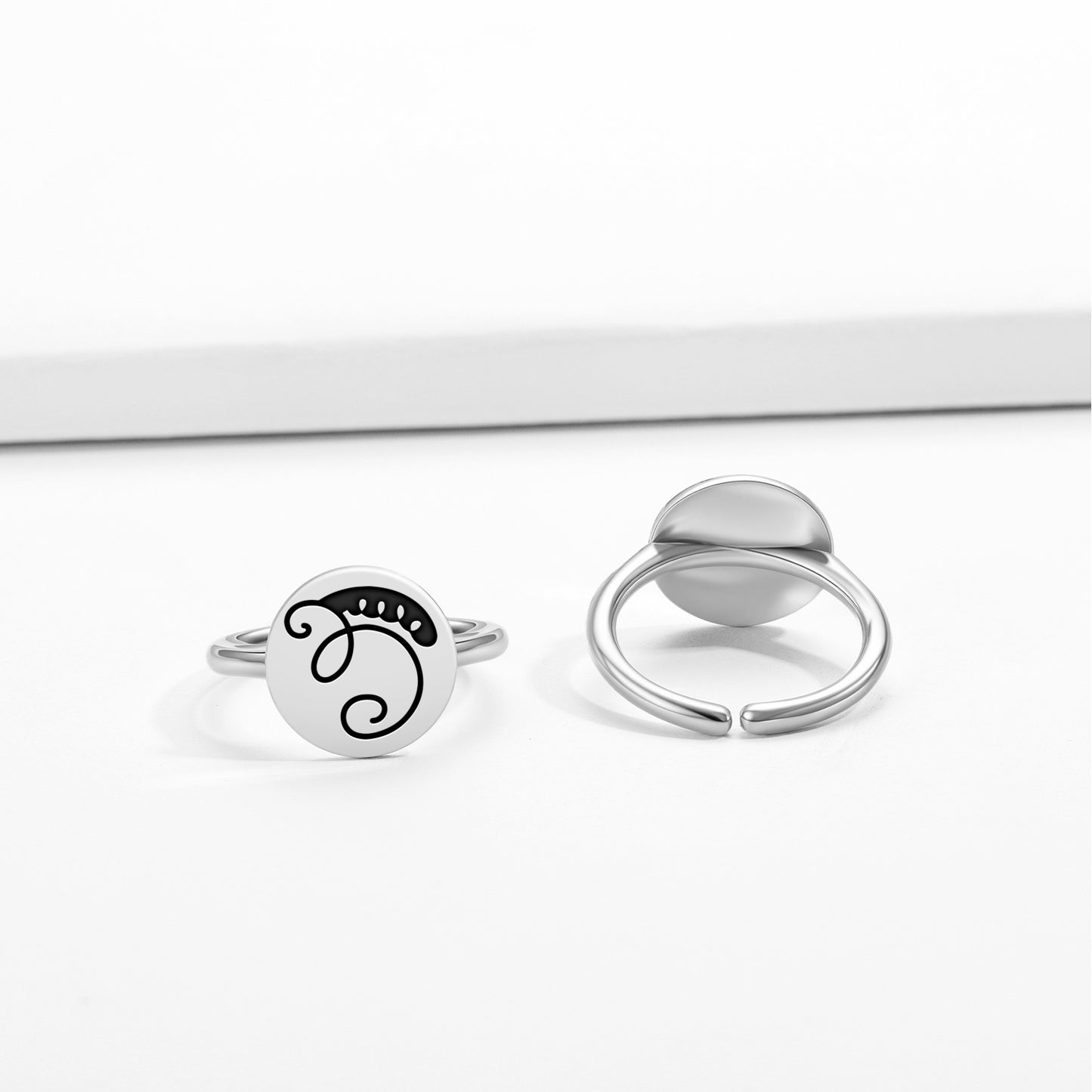 IAVA Reiki Symbols Adjustable Open Ring