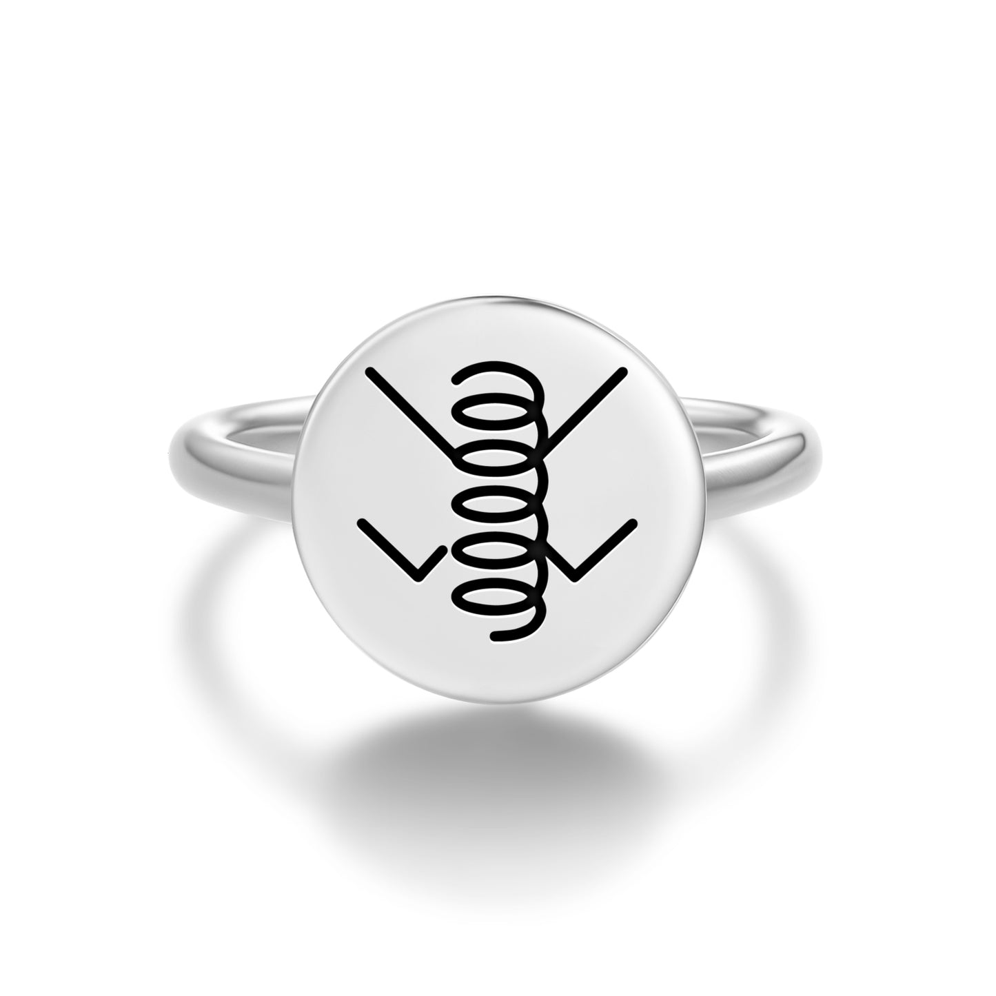 RAMA Reiki Symbols Adjustable Open Ring