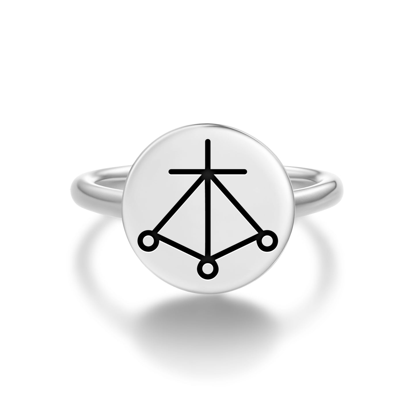 HARTH Reiki Symbols Adjustable Open Ring