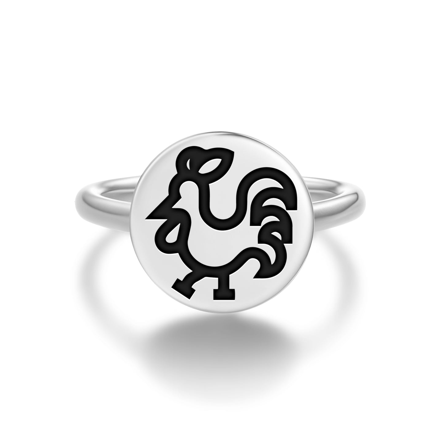 Seval Hindu Symbols Adjustable Open Ring