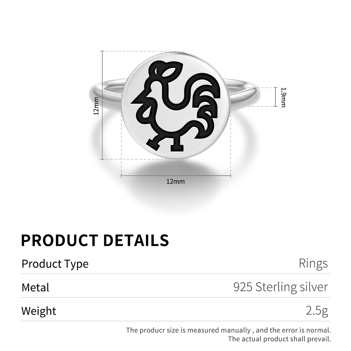 Seval Hindu Symbols Adjustable Open Ring