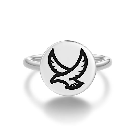 FALCON Animal Symbols Adjustable Open Ring
