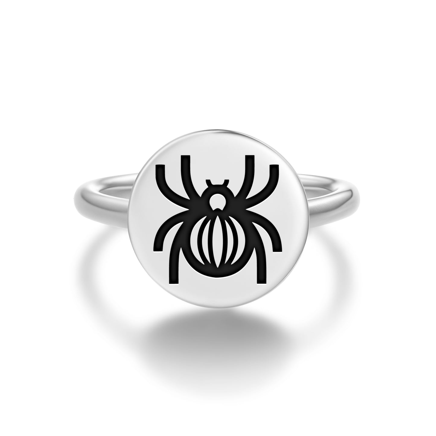 SPIDER Animal Symbols Adjustable Open Ring