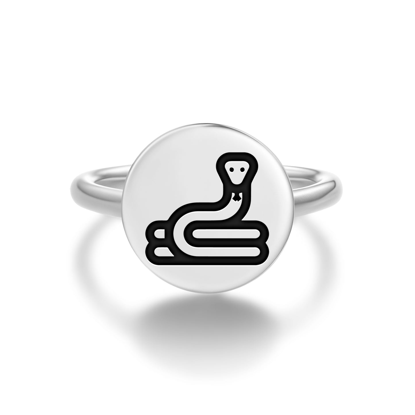 SERPENT Animal Symbols Adjustable Open Ring