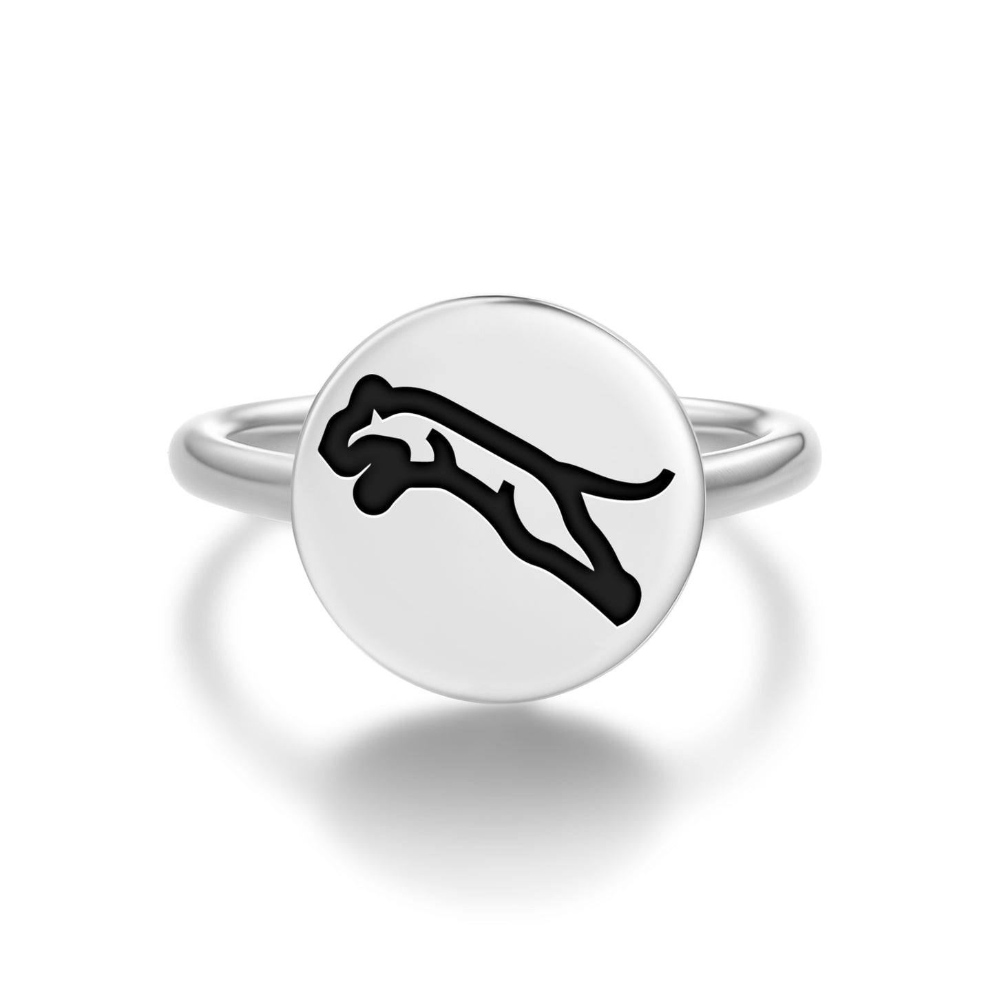 JAGUAR Animal Symbols Adjustable Open Ring