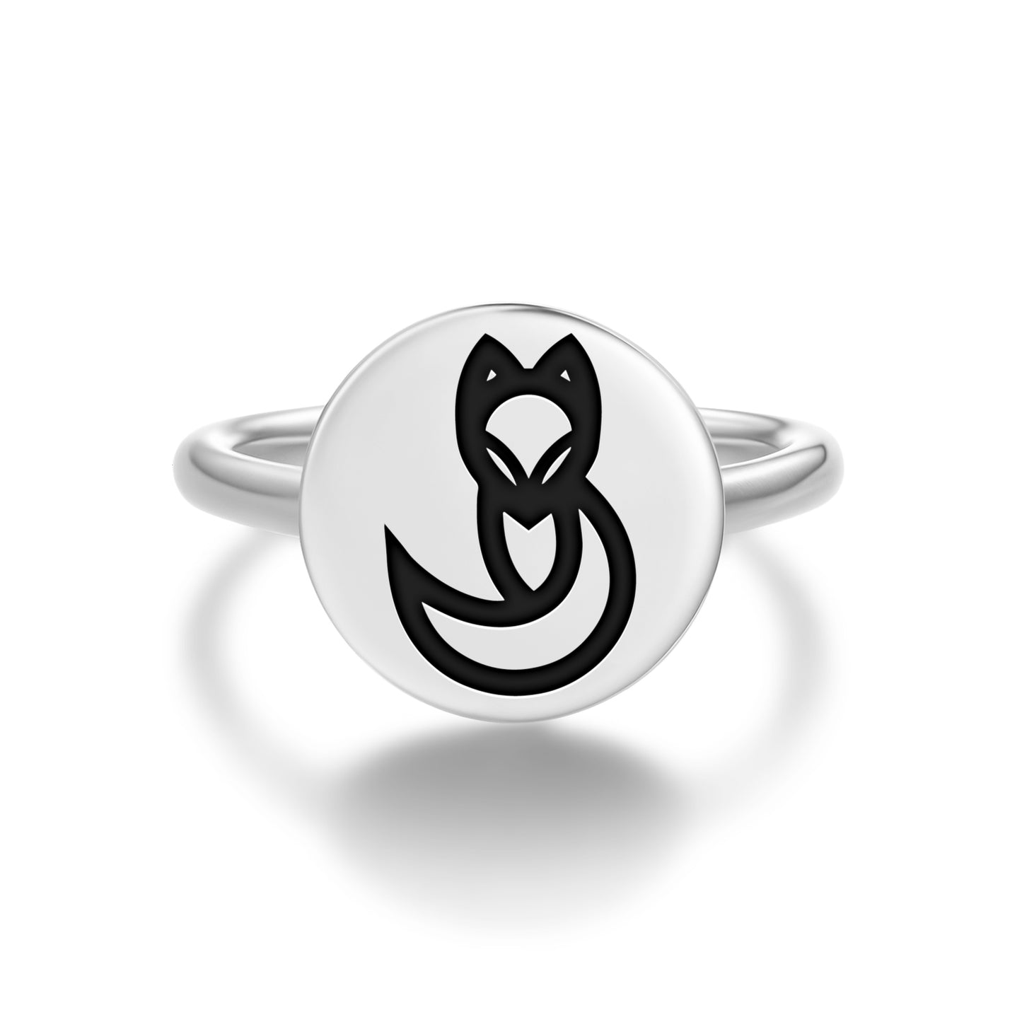 FOX Animal Symbols Adjustable Open Ring