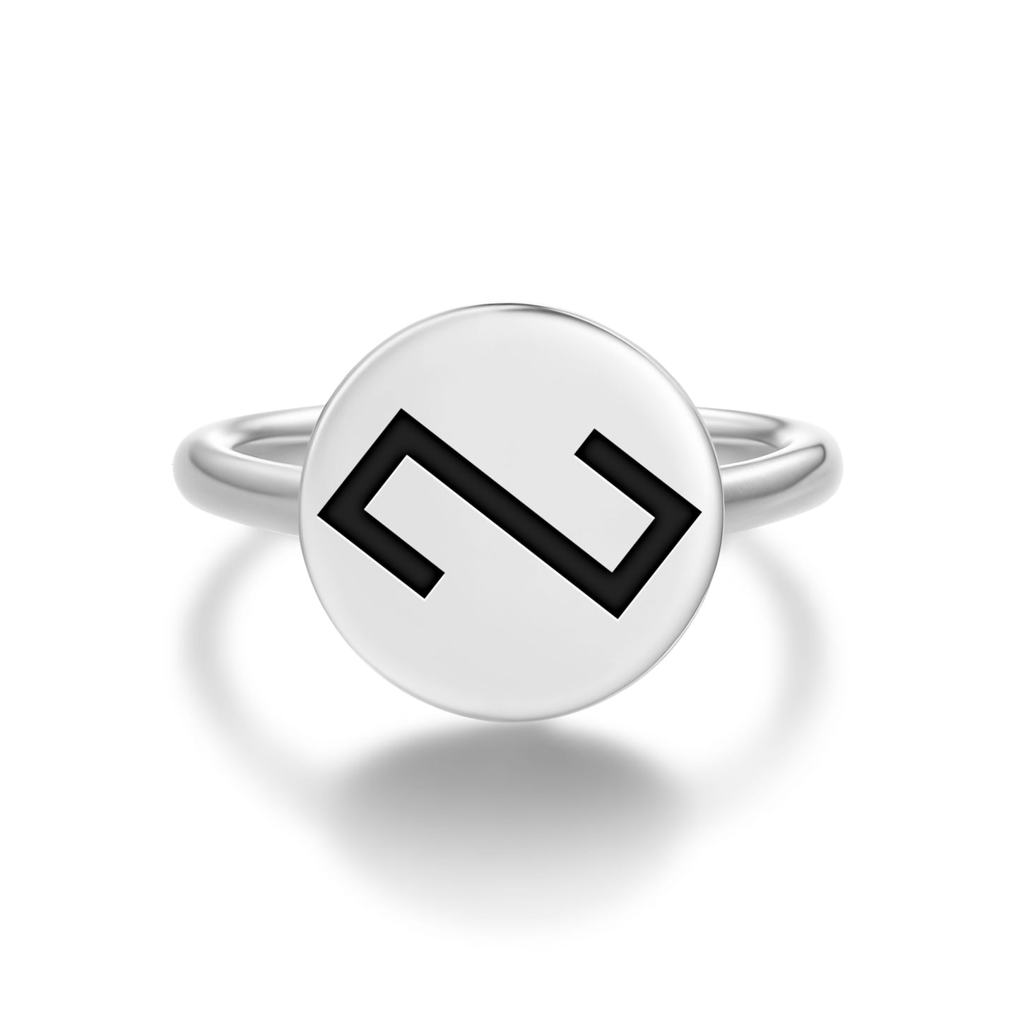 Zalktis – Grass snake Latvian Symbols Adjustable Open Ring