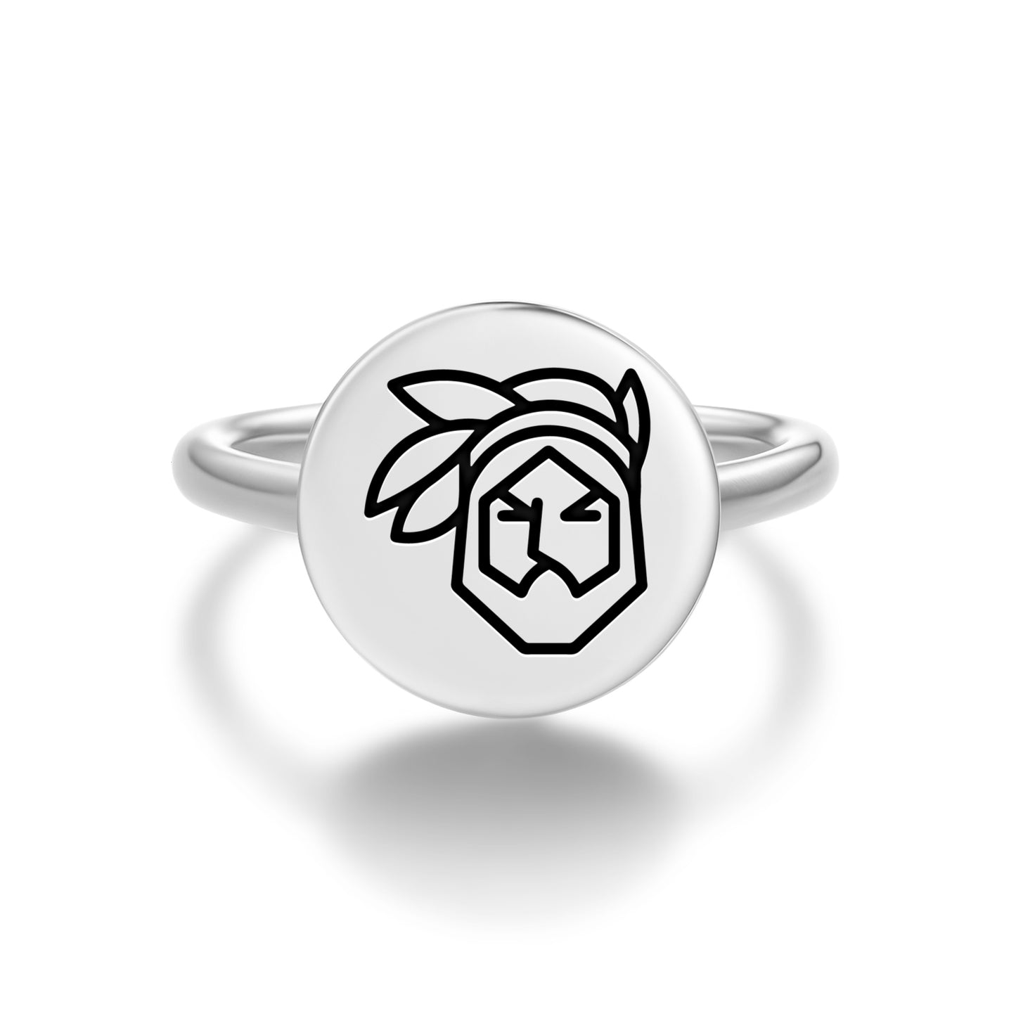 Hotu Matua Easter Island Rapa Nui Symbols Adjustable Open Ring