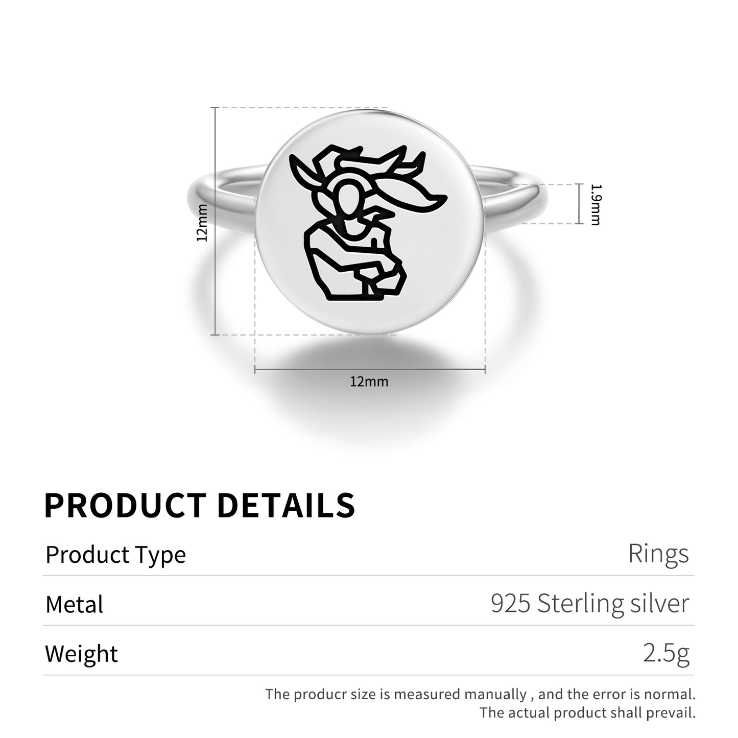 Rapa nui man Easter Island Rapa Nui Symbols Adjustable Open Ring