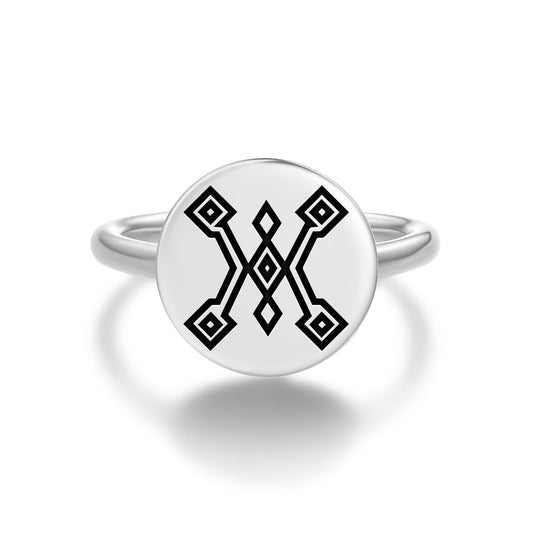 Sac Bagi – Hair Band Turkish Symbols Adjustable Open Ring