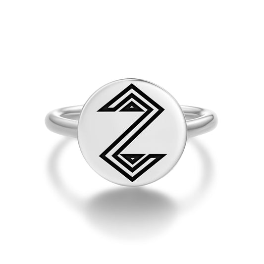 Cengel – Hook Turkish Symbols Adjustable Open Ring