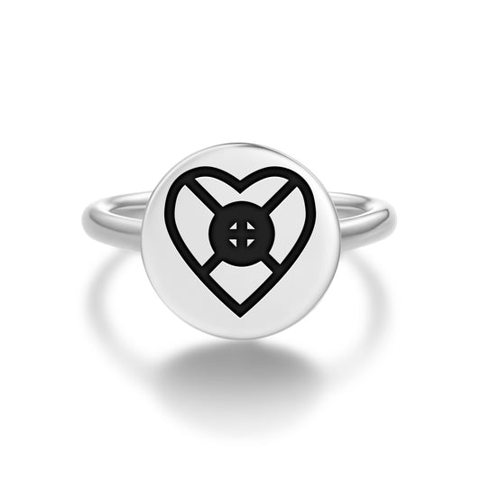 Onyankopon Adom Nti Biribiara Beye Yie Adinkra Symbols Adjustable Open Ring