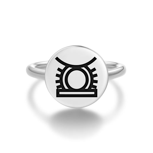 Ohene Adwa Adinkra Symbols Adjustable Open Ring