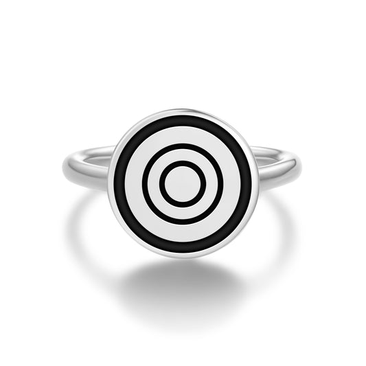 Relationship North America Symbols Adjustable Open Ring