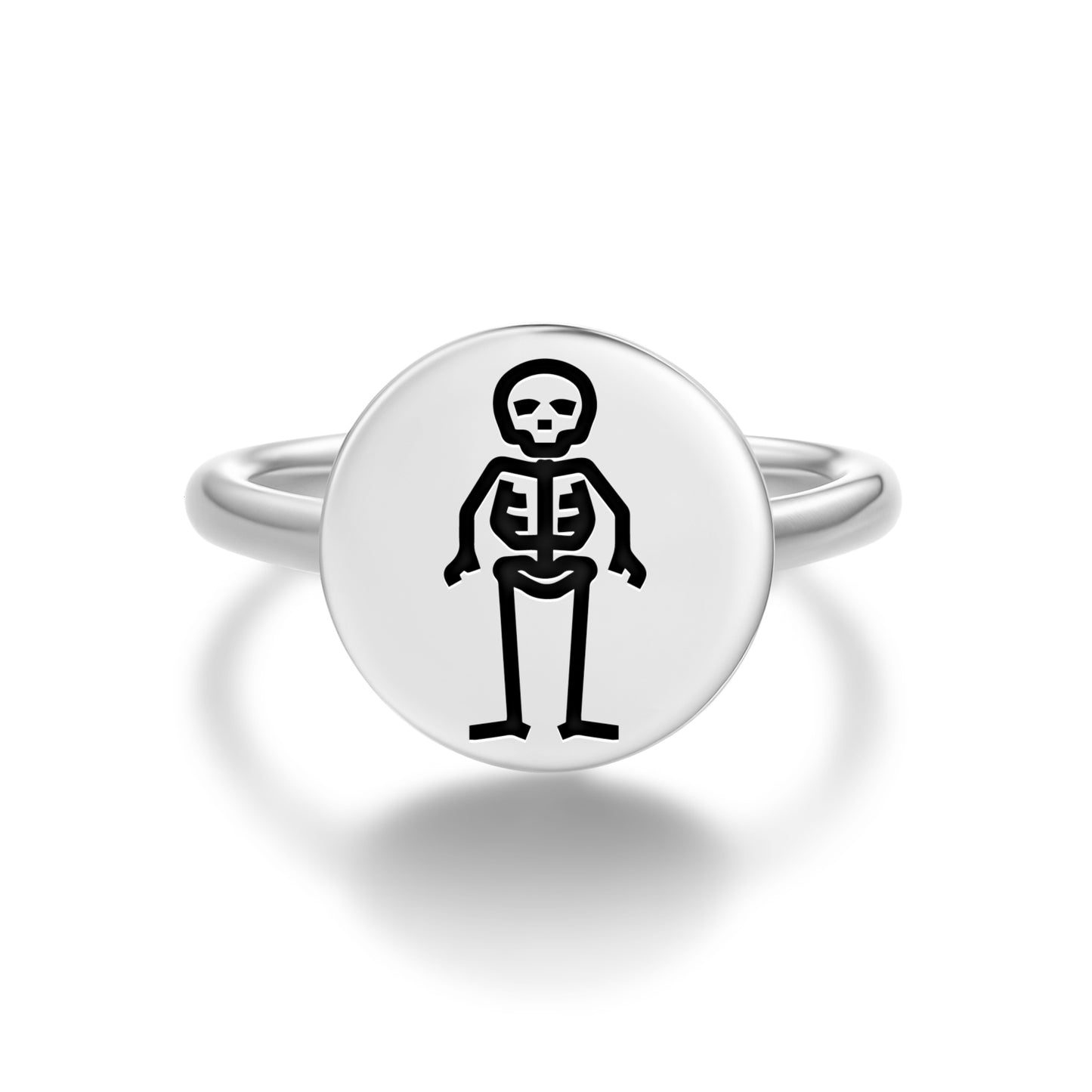 Edward Low Jolly Roger Pirate Flags Symbols Adjustable Open Ring