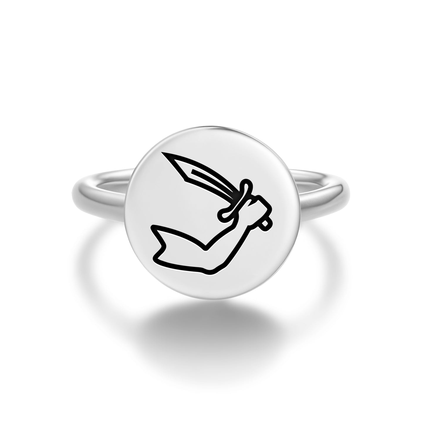 Thomas Tew Jolly Roger Pirate Flags Symbols Adjustable Open Ring