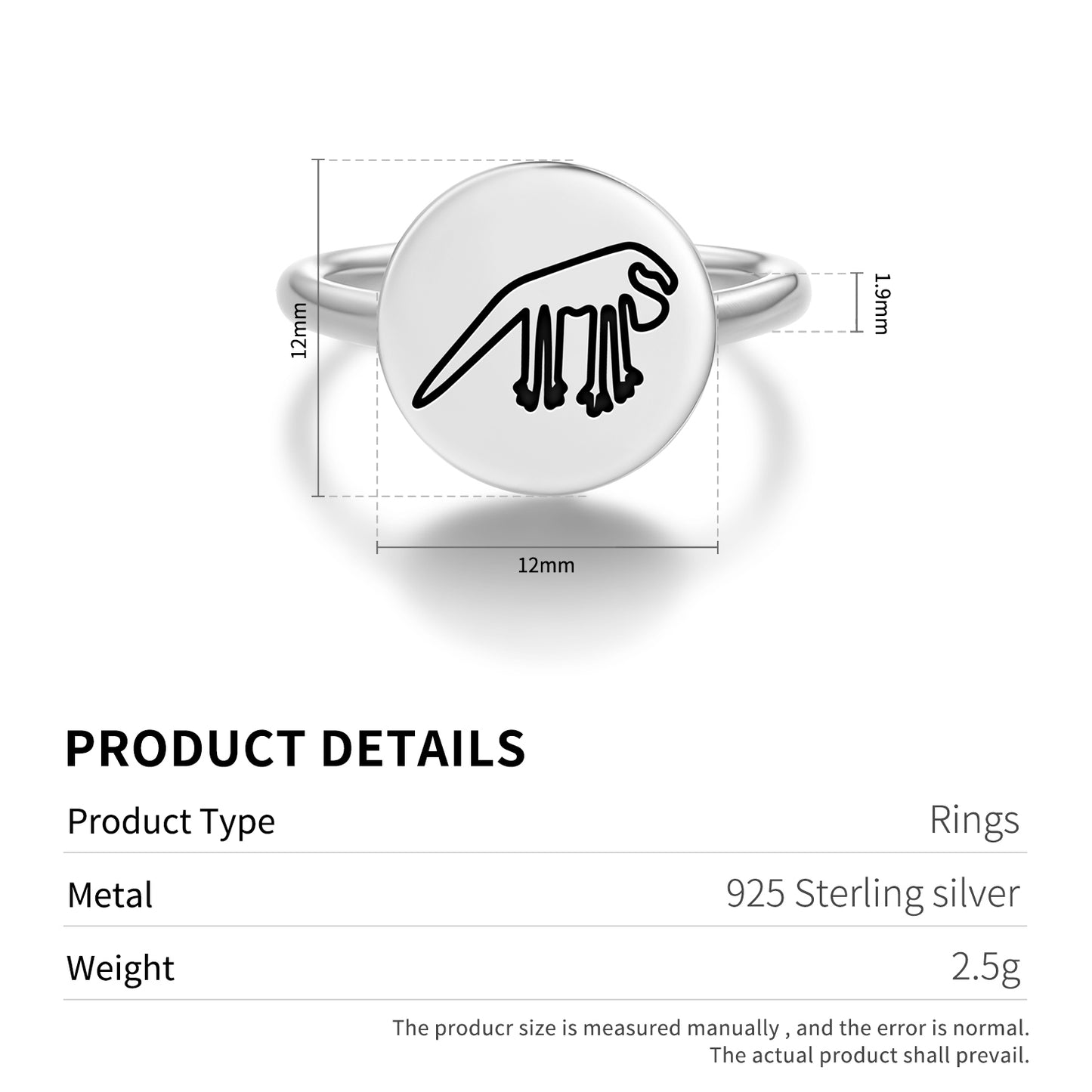 The Iguana Nazca lines Symbols Adjustable Open Ring