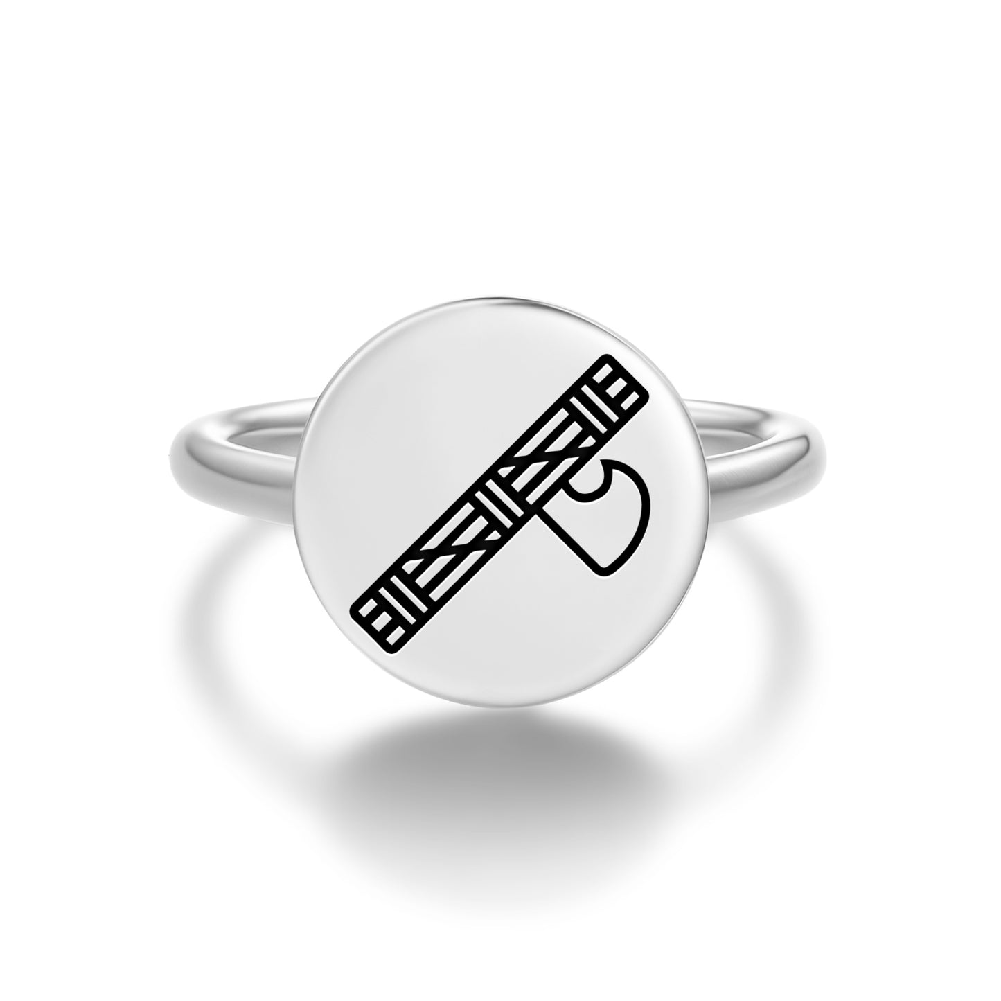 Fasces Lictoriæ Roman Empire Symbols Adjustable Open Ring