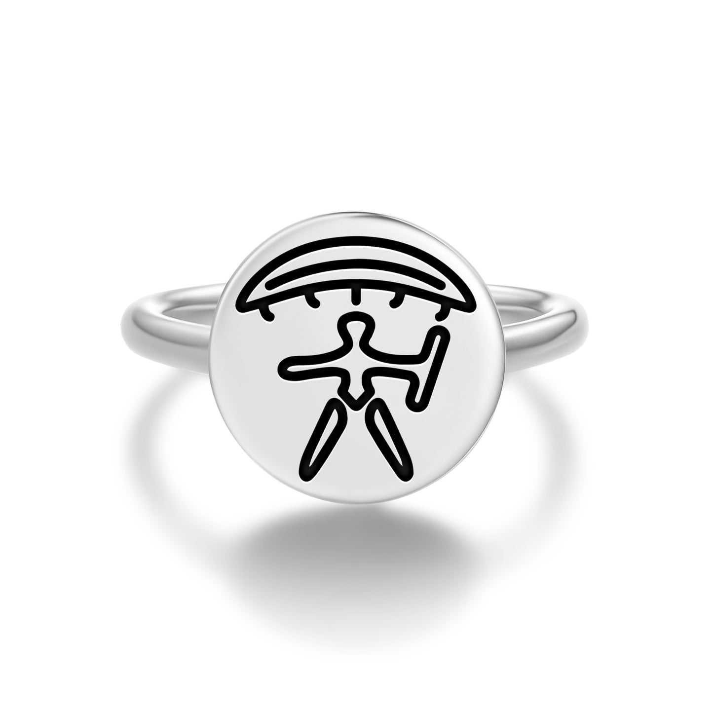 Sami Wisdom Sami Symbols Adjustable Open Ring