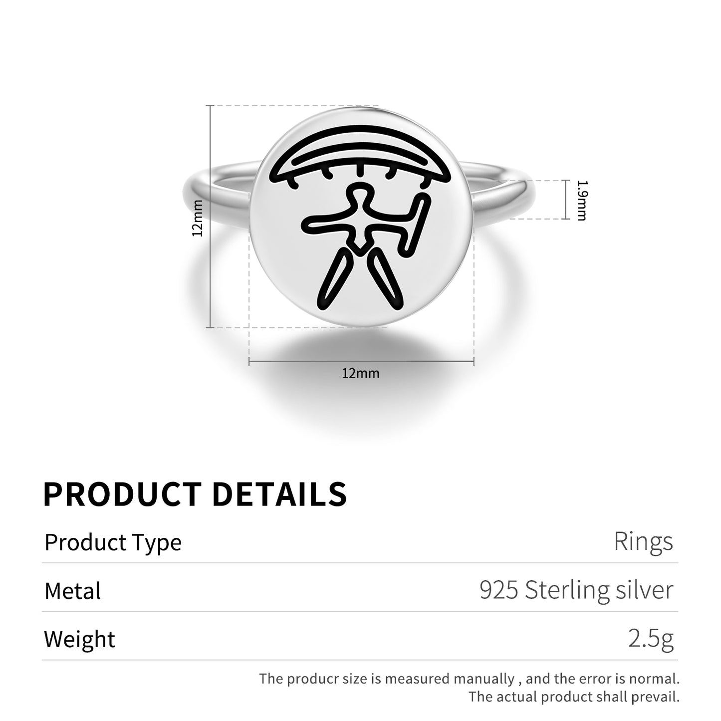 Sami Wisdom Sami Symbols Adjustable Open Ring