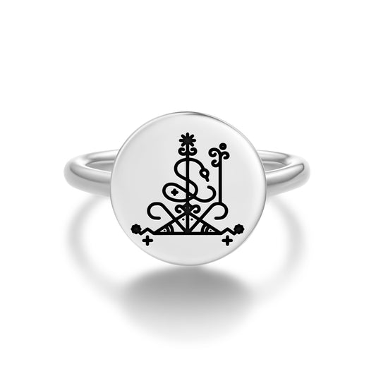 Loco Central America Symbols Adjustable Open Ring