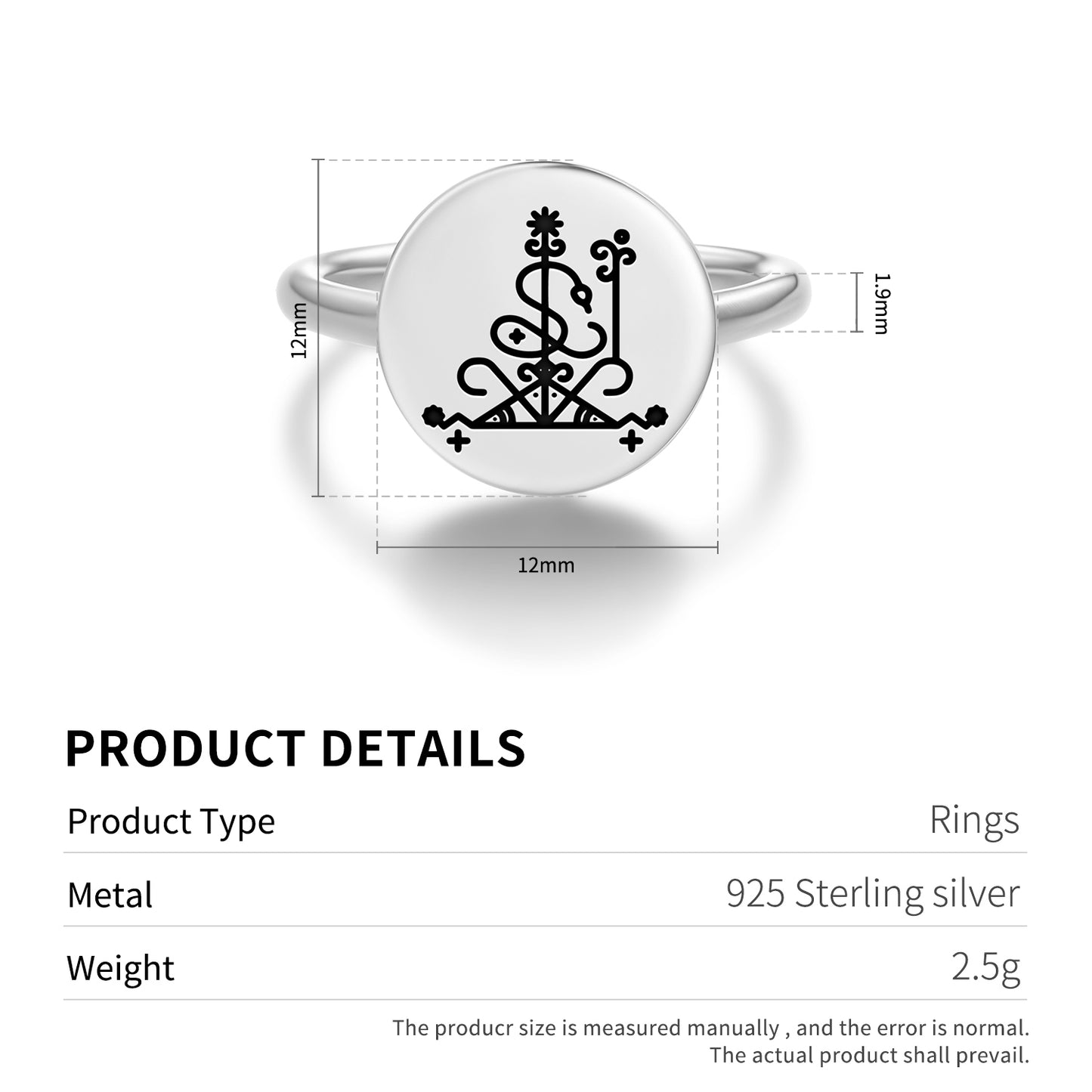 Loco Central America Symbols Adjustable Open Ring