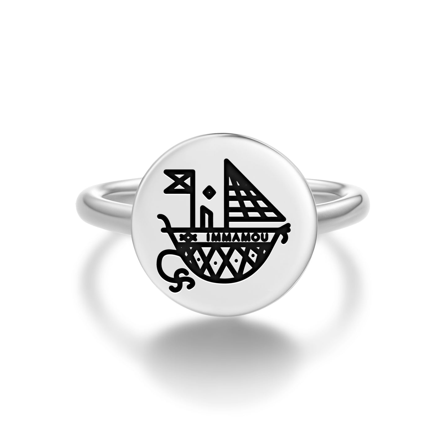 Agwe Central America Symbols Adjustable Open Ring