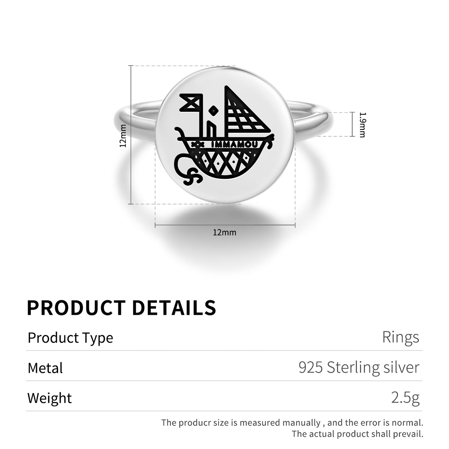 Agwe Central America Symbols Adjustable Open Ring